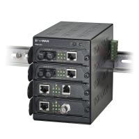 EMC400 Series - 4-Slot Din-Rail Media Converter Chassis