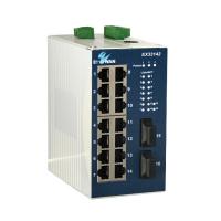 EX33000 Series Industrial Unmanaged 14 to 16-port 10/100BASE-TX and 2-port 100BASE-FX Ethernet Switch