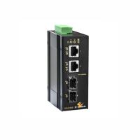 EX41922-T Hardened Unmanaged 2-port 10/100/1000BASE PoE+2-port 100/1000 SFP Ethernet Switch