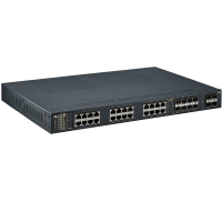 EX77900 Series IEC 61850-3/IEEE 1613 Lite L3 Hardened Managed 24-port Gigabit Ethernet Switch